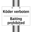 Köder verboten - Baiting prohibited