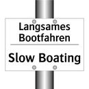 Langsames Bootfahren - Slow Boating