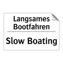 Langsames Bootfahren - Slow Boating