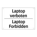Laptop verboten - Laptop Forbidden