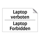 Laptop verboten - Laptop Forbidden