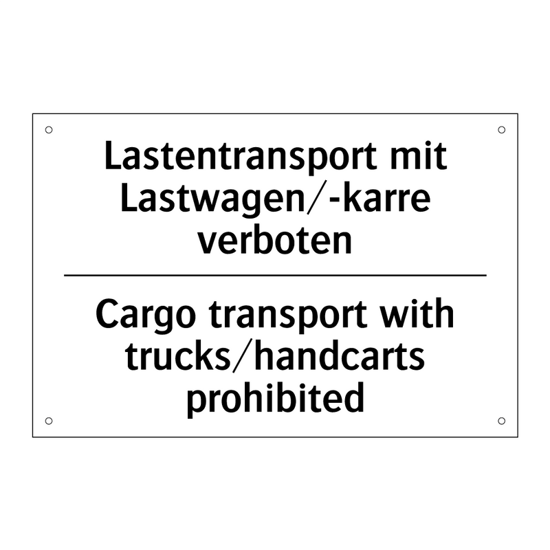 Lastentransport mit Lastwagen/-karre /.../ - Cargo transport with trucks/handcarts /.../