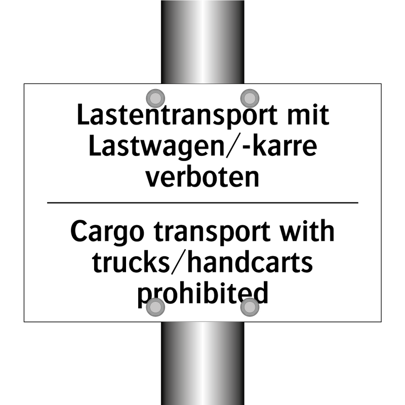 Lastentransport mit Lastwagen/-karre /.../ - Cargo transport with trucks/handcarts /.../