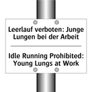 Leerlauf verboten: Junge Lungen /.../ - Idle Running Prohibited: Young /.../
