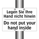 Legen Sie Ihre Hand nicht hinein/.../ - Do not put your hand inside