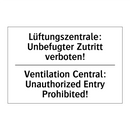 Lüftungszentrale: Unbefugter Zutritt /.../ - Ventilation Central: Unauthorized /.../