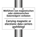 Mitführen von magnetischen oder /.../ - Carrying magnetic or electronic /.../
