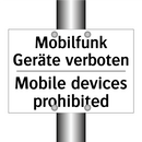 Mobilfunk Geräte verboten - Mobile devices prohibited