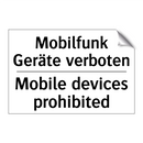 Mobilfunk Geräte verboten - Mobile devices prohibited