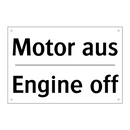 Motor aus - Engine off