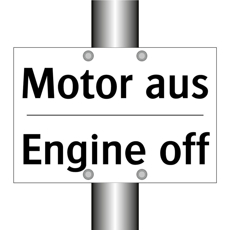 Motor aus - Engine off