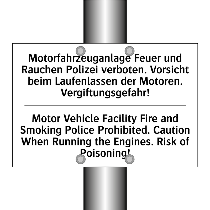 Motorfahrzeuganlage Feuer und /.../ - Motor Vehicle Facility Fire and /.../