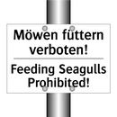 Möwen füttern verboten! - Feeding Seagulls Prohibited!