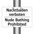 Nacktbaden verboten - Nude Bathing Prohibited
