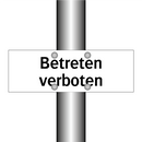 Betreten verboten