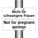 Nicht für schwangere Frauen - Not for pregnant women