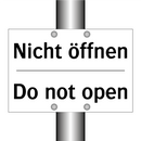 Nicht öffnen - Do not open