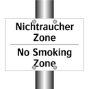 Nichtraucher Zone - No Smoking Zone