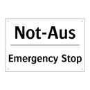 Not-Aus - Emergency Stop