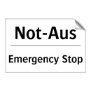 Not-Aus - Emergency Stop