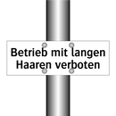 Betrieb mit langen Haaren verboten