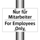 Nur für Mitarbeiter - For Employees Only