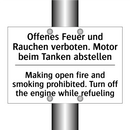 Offenes Feuer und Rauchen verboten. /.../ - Making open fire and smoking prohibited. /.../