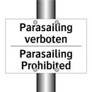 Parasailing verboten - Parasailing Prohibited