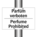 Parfüm verboten - Perfume Prohibited