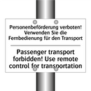 Personenbeförderung verboten! /.../ - Passenger transport forbidden! /.../