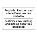 Pestizide: Rauchen und offene /.../ - Pesticides: No smoking and making /.../