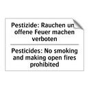 Pestizide: Rauchen und offene /.../ - Pesticides: No smoking and making /.../