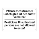 Pflanzenschutzmittel Unbefugten /.../ - Pesticides Unauthorized persons /.../