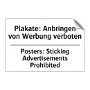 Plakate: Anbringen von Werbung /.../ - Posters: Sticking Advertisements /.../