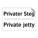 Privater Steg - Private jetty