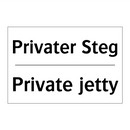 Privater Steg - Private jetty