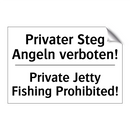 Privater Steg Angeln verboten! - Private Jetty Fishing Prohibited!/.../