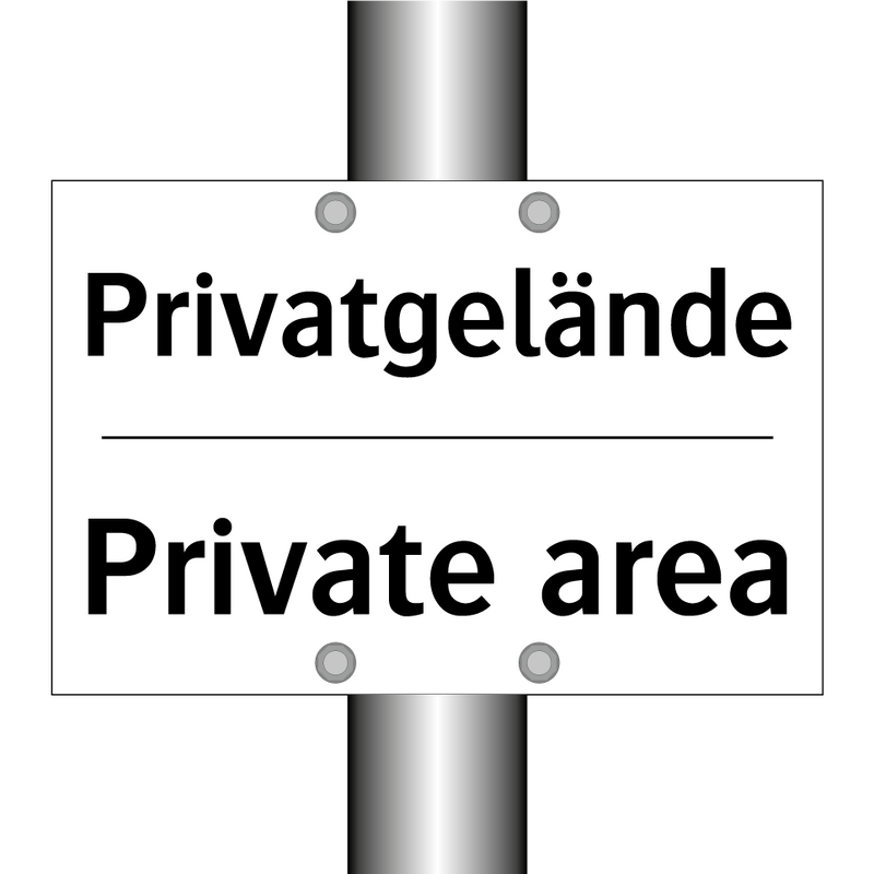 Privatgelände - Private area