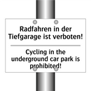 Radfahren in der Tiefgarage ist /.../ - Cycling in the underground car /.../