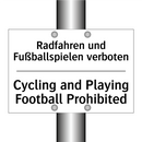 Radfahren und Fußballspielen verboten/.../ - Cycling and Playing Football Prohibited/.../
