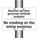 Rauchen auf dem gesamten Gelände /.../ - No smoking on the entire premises/.../