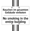 Rauchen im gesamten Gebäude verboten/.../ - No smoking in the entire building/.../