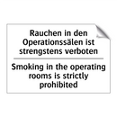 Rauchen in den Operationssälen /.../ - Smoking in the operating rooms /.../