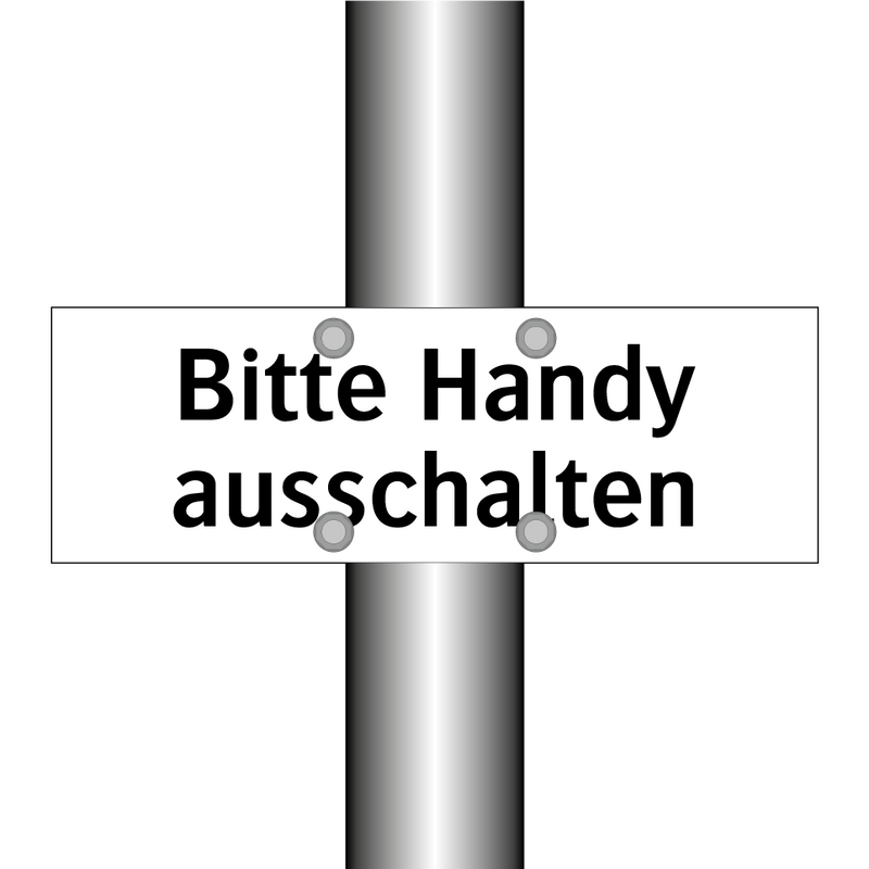 Bitte Handy ausschalten