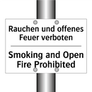 Rauchen und offenes Feuer verboten/.../ - Smoking and Open Fire Prohibited/.../