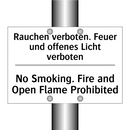 Rauchen verboten. Feuer und offenes /.../ - No Smoking. Fire and Open Flame /.../