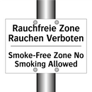 Rauchfreie Zone Rauchen Verboten/.../ - Smoke-Free Zone No Smoking Allowed/.../