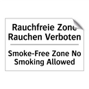 Rauchfreie Zone Rauchen Verboten/.../ - Smoke-Free Zone No Smoking Allowed/.../