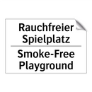 Rauchfreier Spielplatz - Smoke-Free Playground