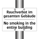 Rauchverbot im gesamten Gebäude/.../ - No smoking in the entire building/.../